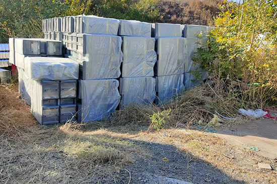 戶外環衛垃圾桶安裝